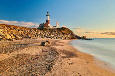 Montauk Deniz Feneri ve Plajı 