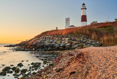 Montauk Deniz Feneri ve Plajı 