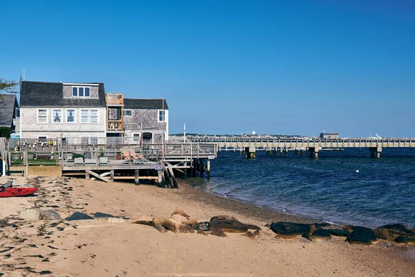 Plaża w Provincetown, Cape Cod, Massachusetts — Zdjęcie stockowe