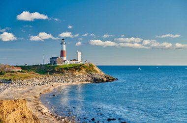 Montauk Deniz Feneri ve Plajı 