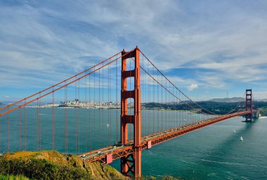 Golden Gate Bridge, San Francisco, California clipart