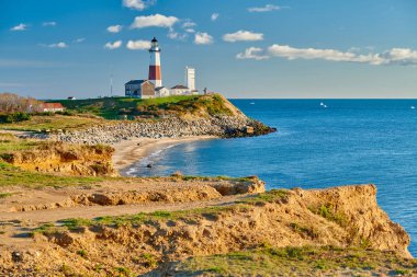 Montauk Deniz Feneri ve Plajı 