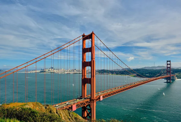 Golden Gate Bridge, São Francisco, Califórnia — Fotografia de Stock