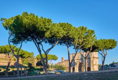 Roma, İtalya 'da Konstantin Kemeri