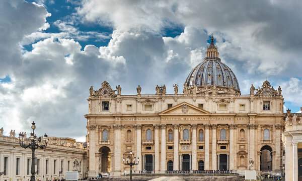 St. Peter's cathedral in Vatican 