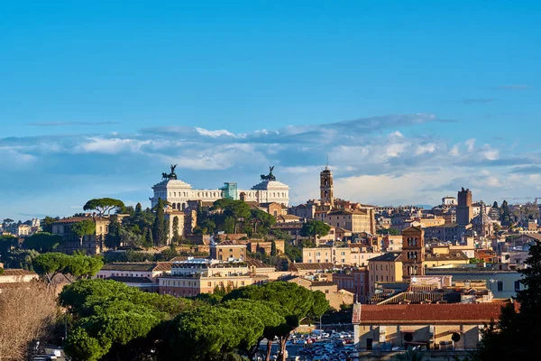 Rome skyline in Italy