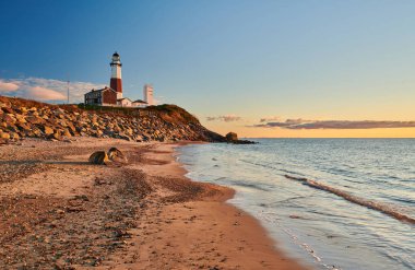 Montauk Deniz Feneri ve Plajı 