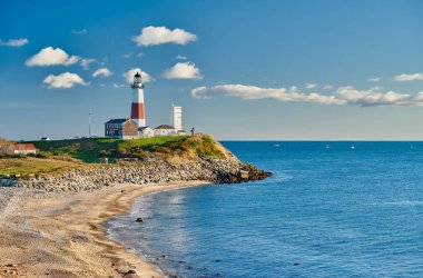 Montauk Deniz Feneri ve Plajı 