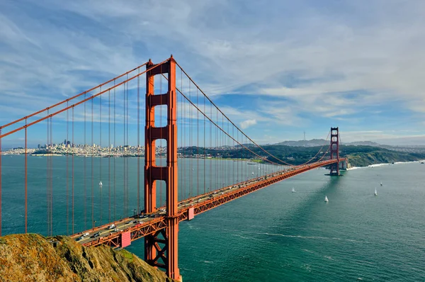 Golden Gate Köprüsü, San Francisco, California — Stok fotoğraf