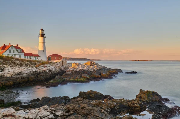 Phare de Portland Head, Maine, États-Unis. — Photo