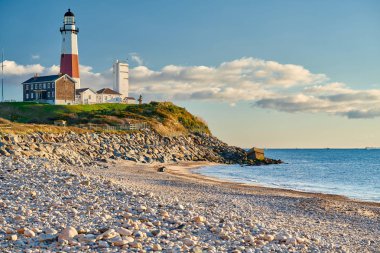 Montauk Deniz Feneri ve Plajı 