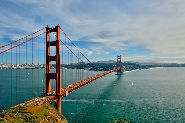 Golden Gate Köprüsü, San Francisco, California — Stok fotoğraf