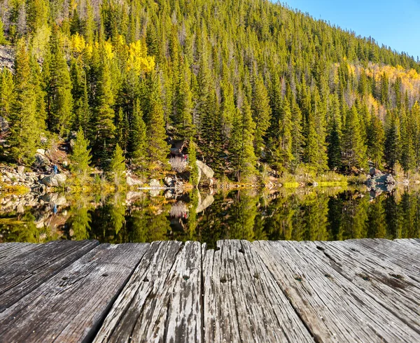 熊湖， 落基山脉， 科罗拉多州， 乌萨. — 图库照片
