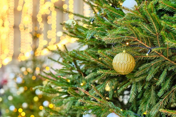 Julgran i Moskva, Ryssland — Stockfoto