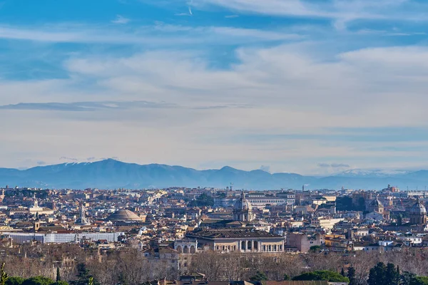 Rome skyline in Italy
