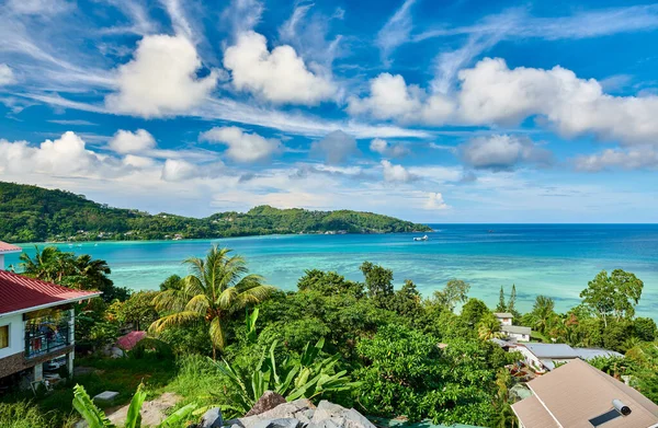 Utsikt Över Seychellerna Bukten Mahe — Stockfoto