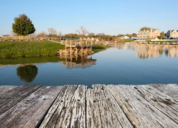 Marina Sul Lago Huron Port Austin Usa — Foto Stock