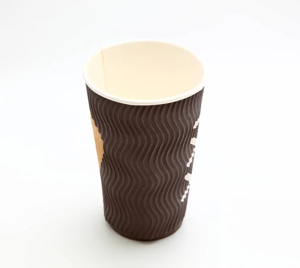 Cardboard cup — Stock Photo, Image