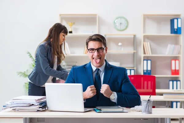 Person being fired from his work — Stock Photo, Image