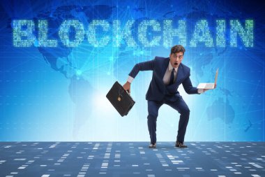 İşadamı hakkında tüm cryptocurrencies karışık