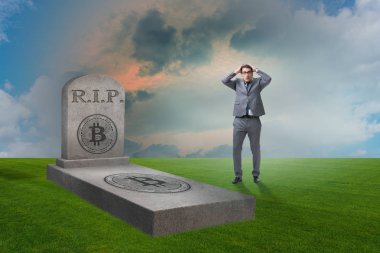 Bitcoin 'in ölümü ve ölümü için yas tutan iş adamı