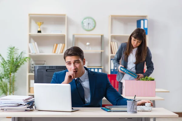 Person being fired from his work