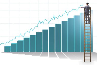 İş adamı istatistiklerde büyümeye doğru tırmanıyor