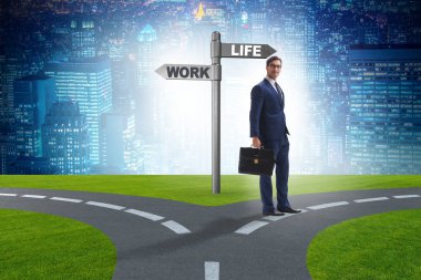 İş hayatı ya da ev dengesi iş kavramı