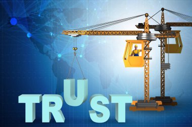 Kavram vinç ve kelimeler ile güven