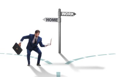 İş hayatı ya da ev dengesi iş kavramı