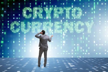 İşadamı hakkında tüm cryptocurrencies karışık