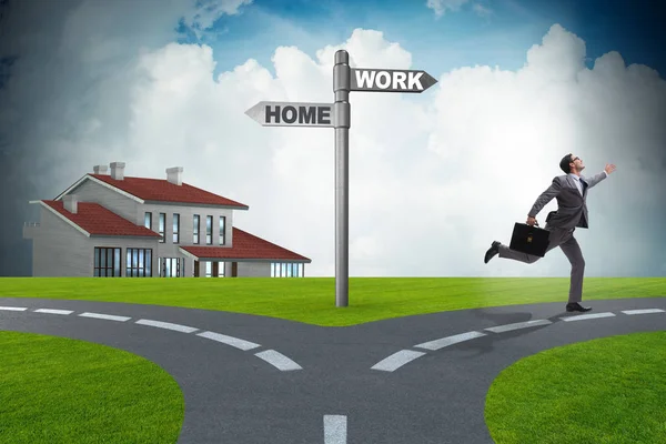 İş hayatı ya da ev dengesi iş kavramı