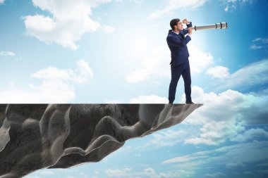 Finansal planlama sektöründe iş adamı
