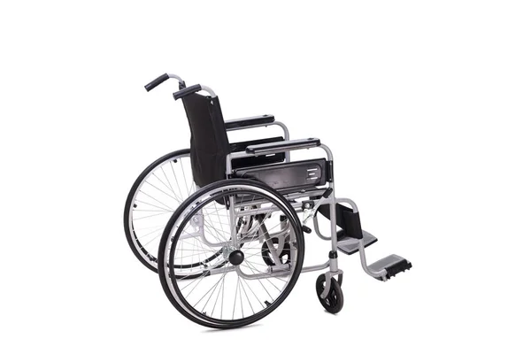 Wózek inwalidzki izolowany na białym tle — Zdjęcie stockowe