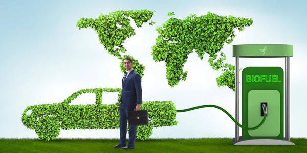 Concept of bio fuel and ecology preservation — Stock Image Concept of bio fuel and ecology preservation Stock Image