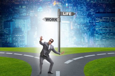 İş hayatı ya da ev dengesi iş kavramı