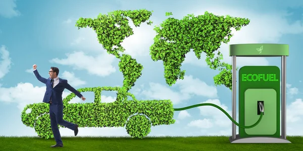 Concept of bio fuel and ecology preservation — Stock Image Concept of bio fuel and ecology preservation Stock Photo