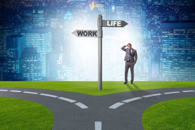 İş hayatı ya da ev dengesi iş kavramı