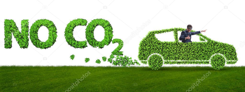 Concept of clean fuel and eco friendly cars