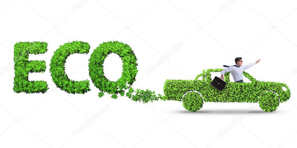 Concept of clean fuel and eco friendly cars