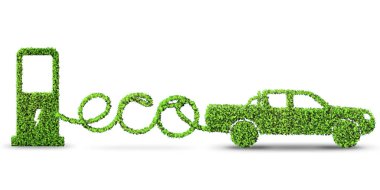 Alternatif yakıtla çalışan araba - 3D görüntüleme