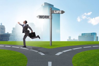 İş hayatı ya da ev dengesi iş kavramı