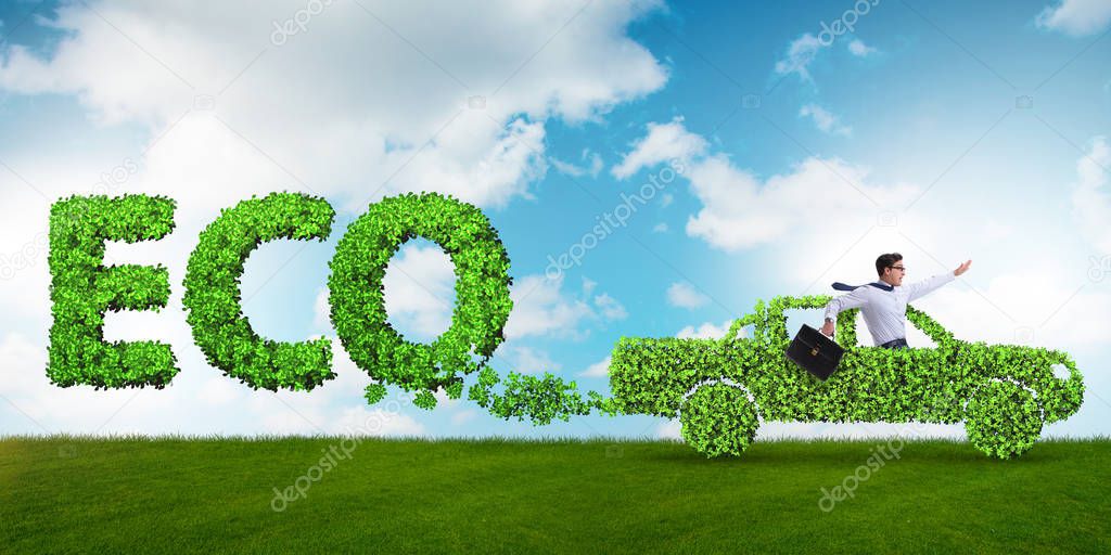 Concept of clean fuel and eco friendly cars