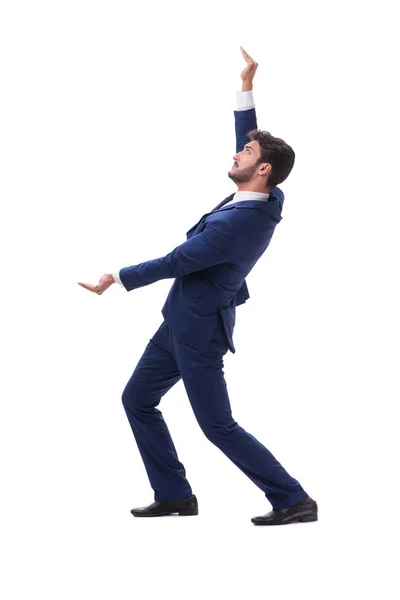 Young businessman isolated on whie background — Stock Photo, Image