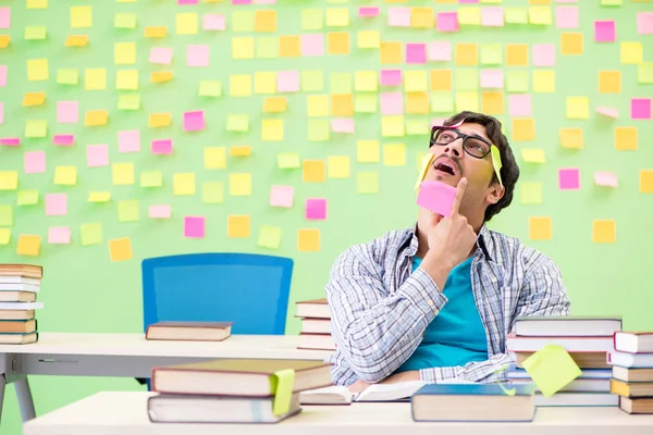 Student with many conflicting priorities — Stock Photo, Image
