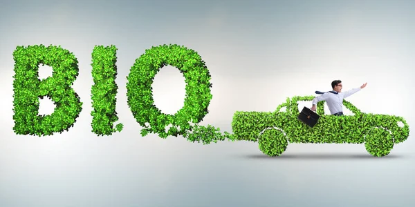 Concept of clean fuel and eco friendly cars — Stock Photo, Image