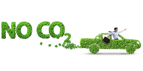 Conceito de combustível limpo e eco friendly carros — Fotografia de Stock