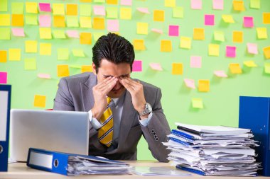 İş adamı önceliklerinde sorun yaşıyor.