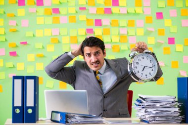 İş adamı önceliklerinde sorun yaşıyor.