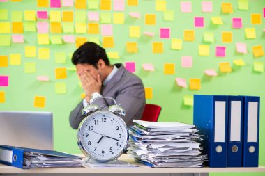 İş adamı önceliklerinde sorun yaşıyor.